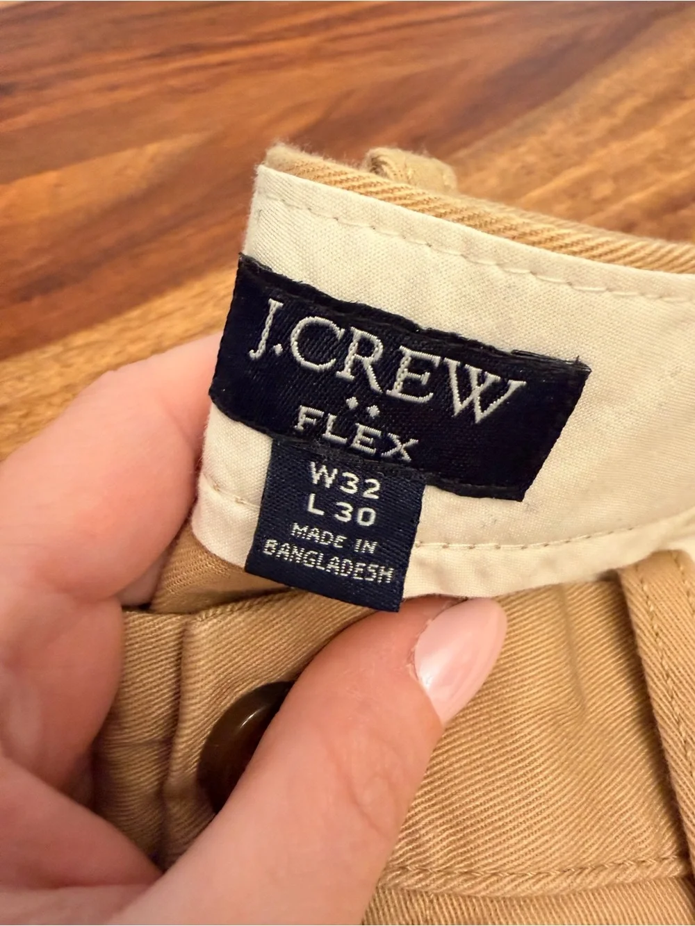 J. Crew Men’s Beige Chino Pants